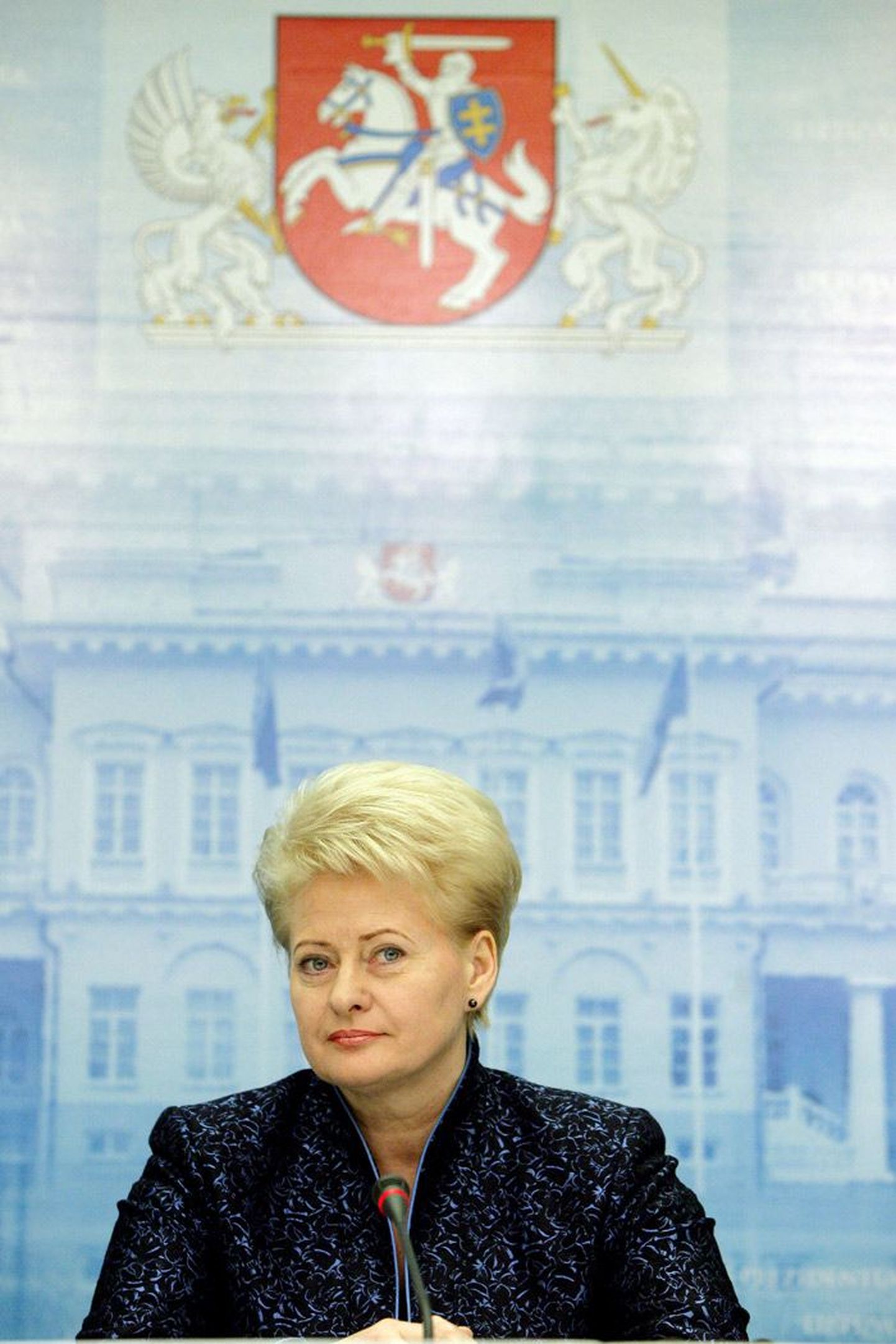 Leedu president Dalia Grybauskaite·.