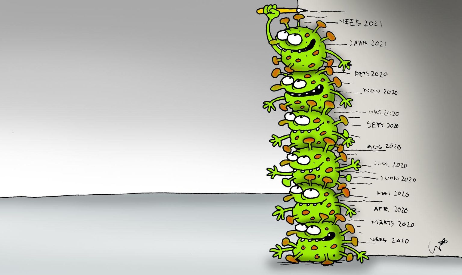 Urmas Nemvaltsi karikatuur FOTO: Urmas Nemvalts