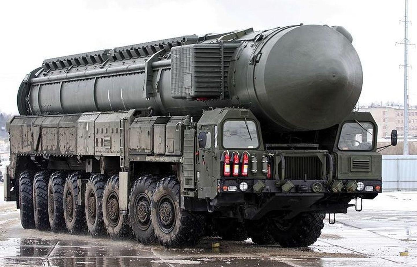 Venemaa Topol-M rakett, mille puhul NATO kasutab klassifikatsiooni SS-27 Sickle B