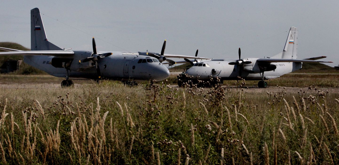 Venemaa kaitsevägedele kuuluvad transpordilennukid AN-26 lennukid.