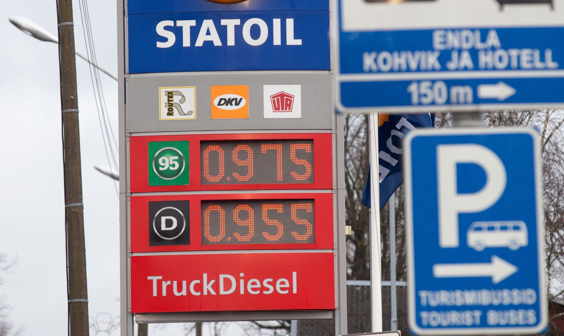 Statoili tankla