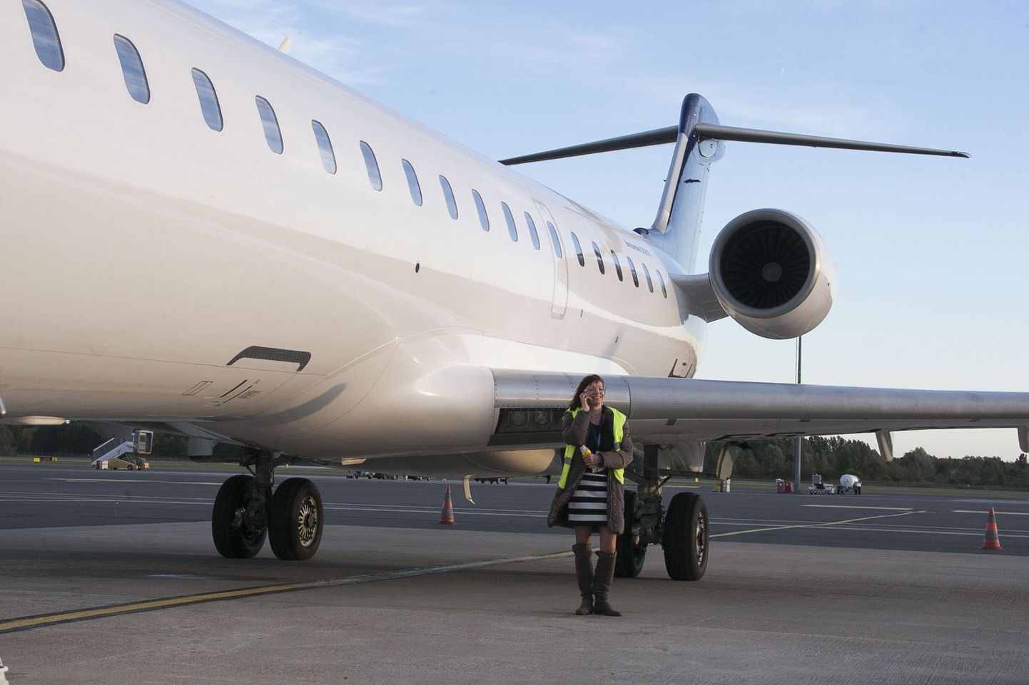 Nordic Aviation Group с января начнет авиаперевозки на самолете Bombardier CRJ-700 - точно такими же пользовалась и признанная во вторник банкротом Estonian Air.