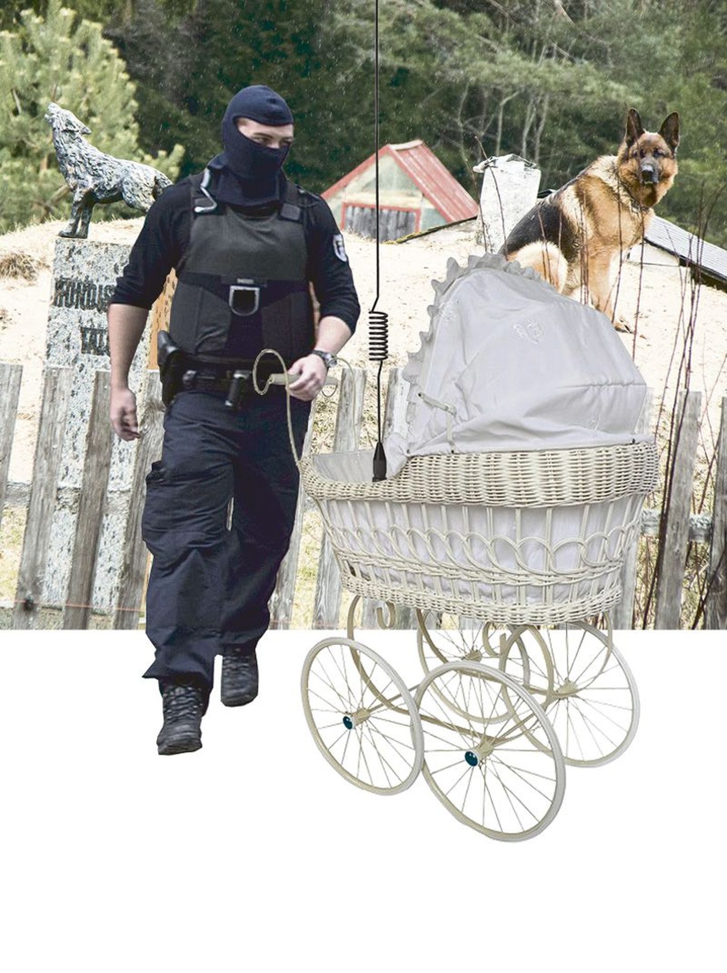 Hiljuti rääkis Savisaar, kuidas kapo ametnikud jalutavad Hundisilmal lapsevankritega, antennid vankrist väljas.