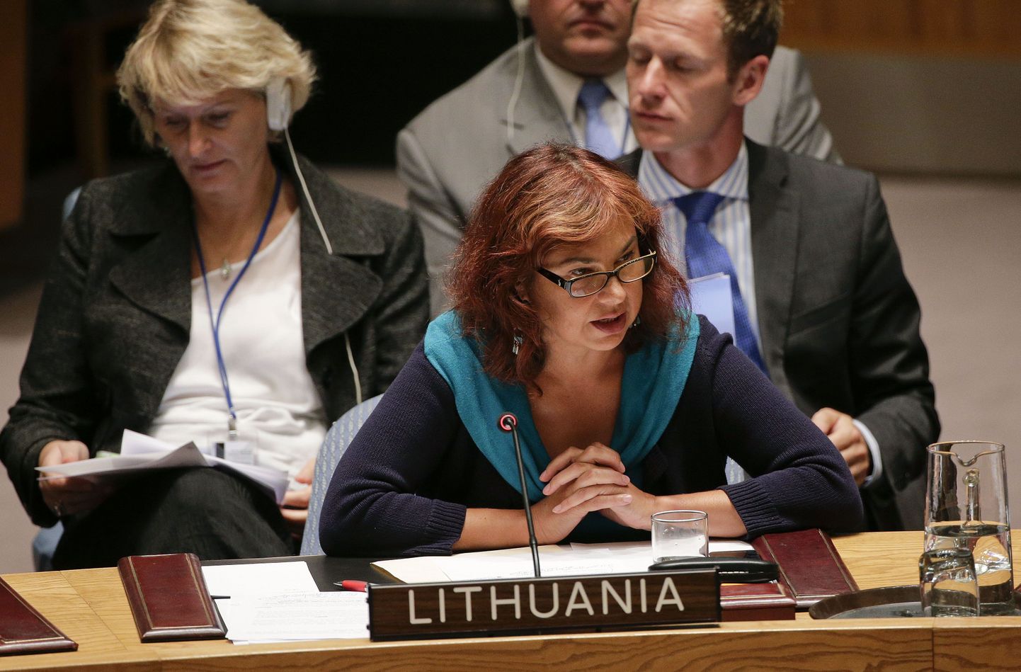 Leedu alaline esindaja ÜRO Julgeolekunõukogus Raimonda Murmokaitė.