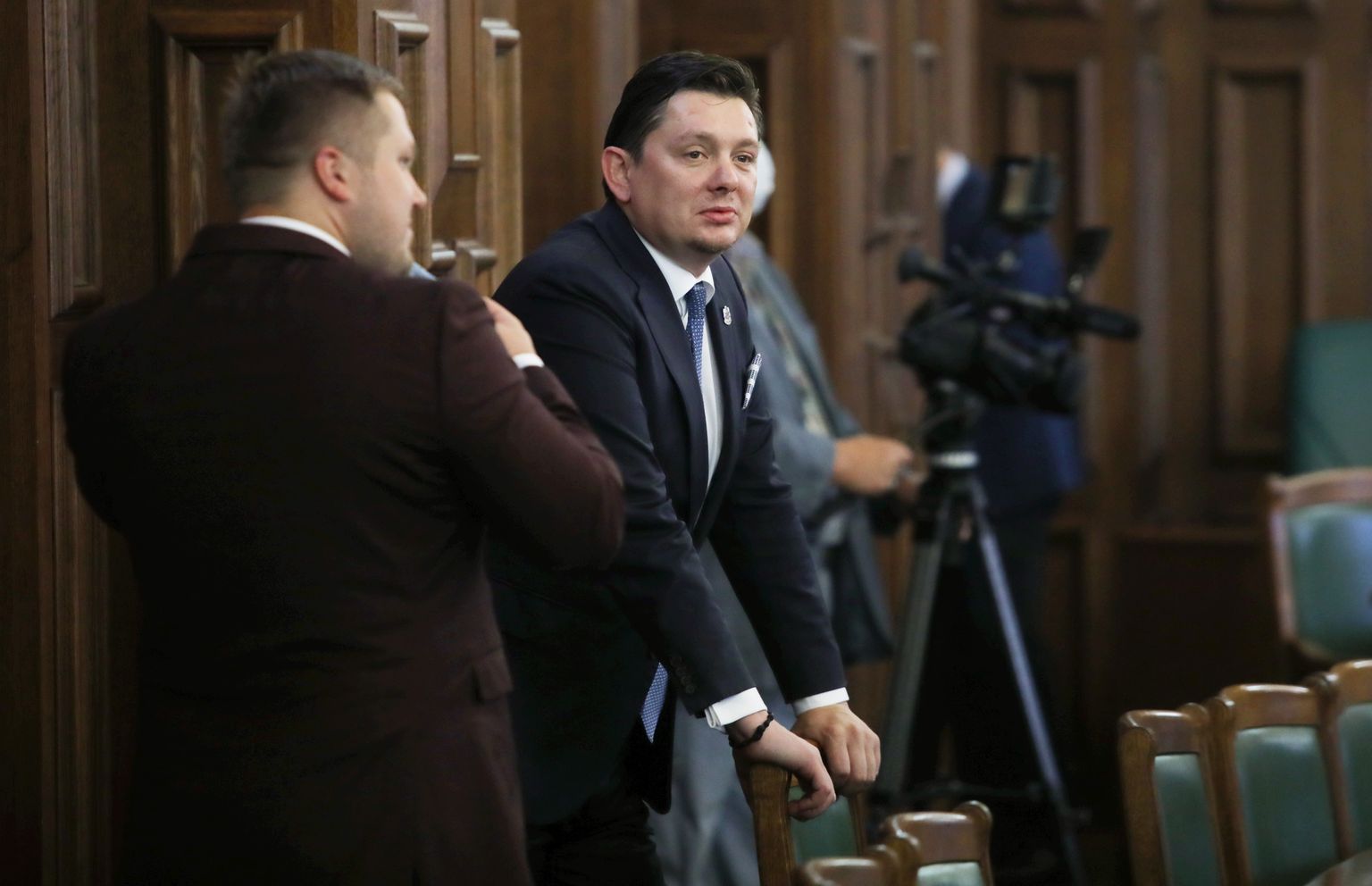 Deputāts Artuss Kaimiņš.