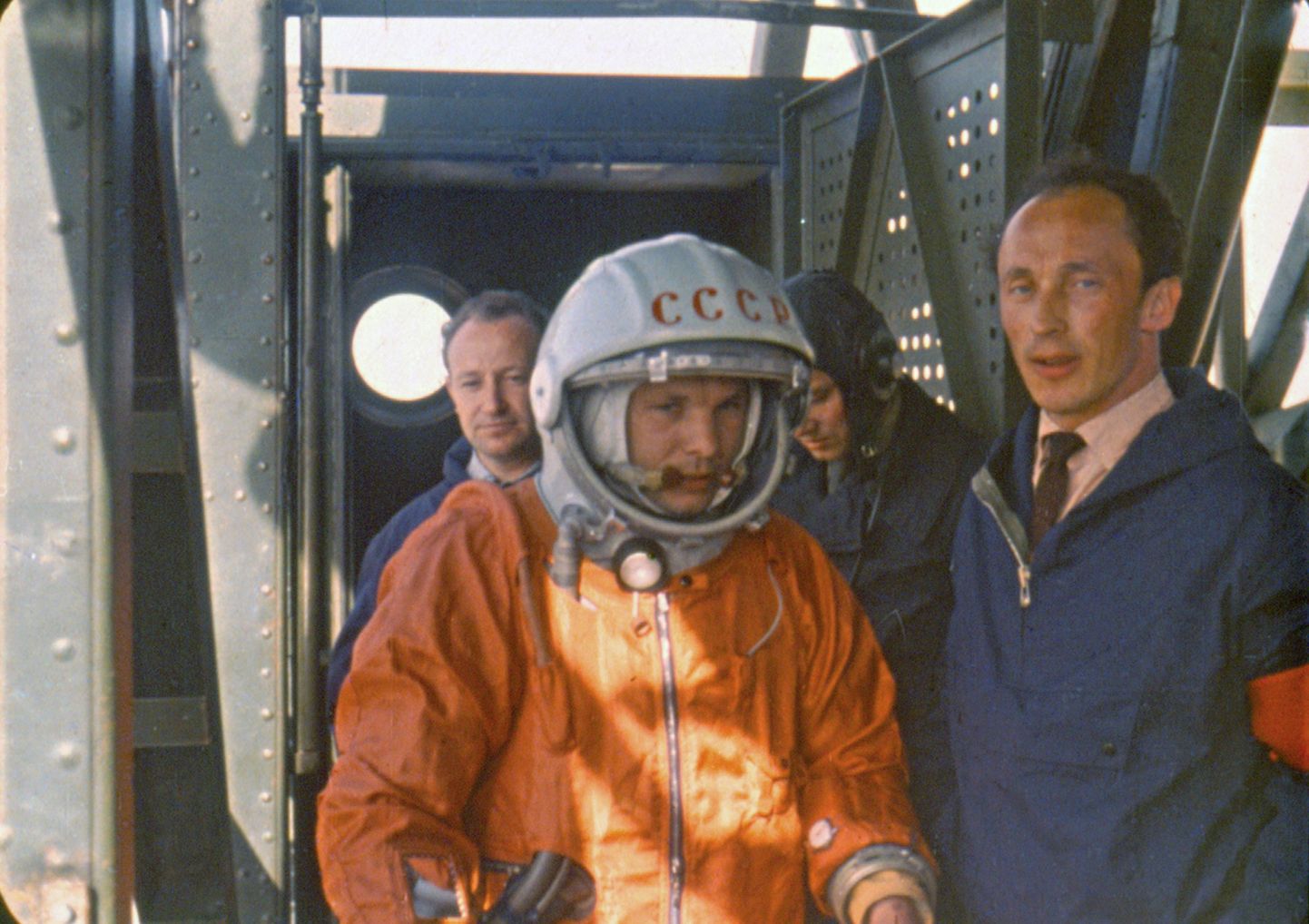 Juri Gagarin enne ajaloolist kosmoselendu 1961. aastal.
