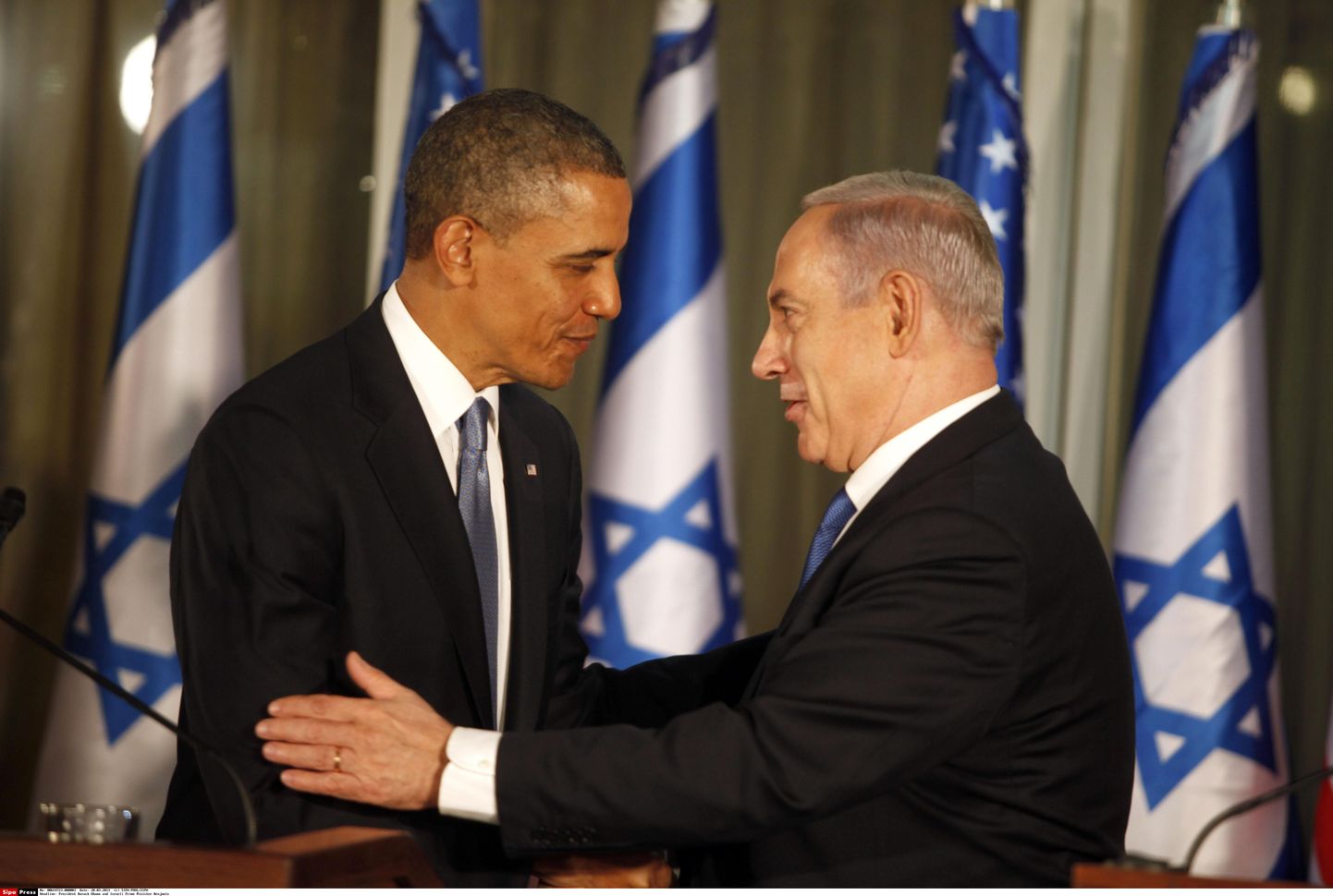 Barack Obama ja Benyamin Netanyahu.
