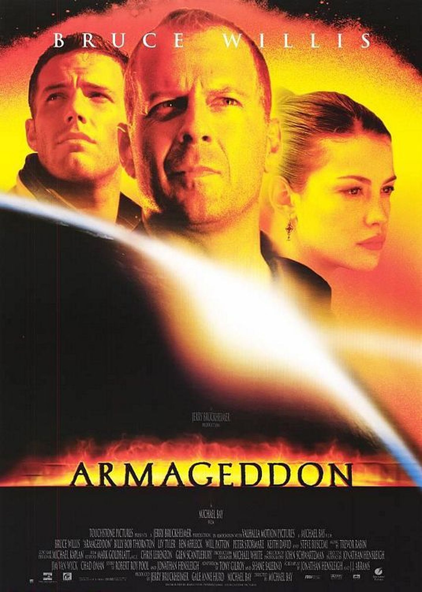 1998. aasta filmi «Armageddon» reklaamplakat