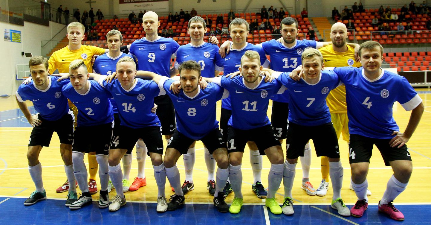 Eesti saalijalgpallikoondis.