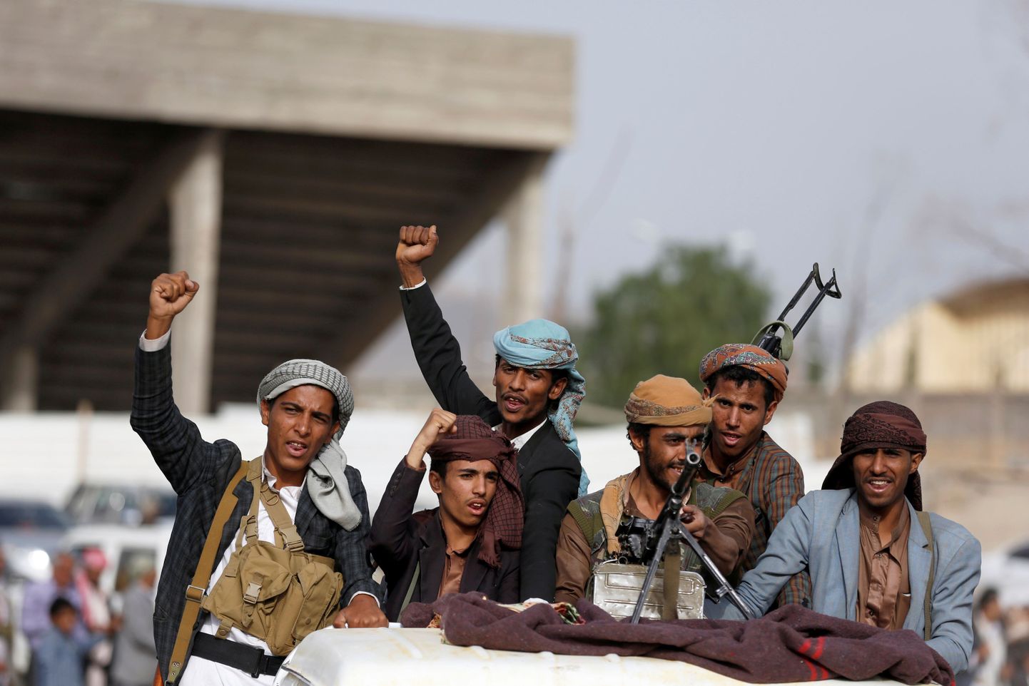 Jeemeni Huthi mässulised.
