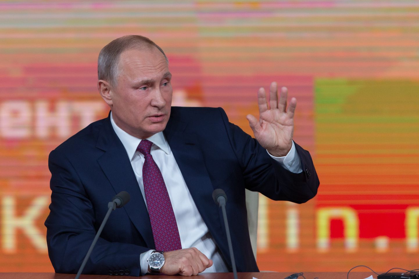President Vladimir Putin andis iga-aastase pressikonverentsi.