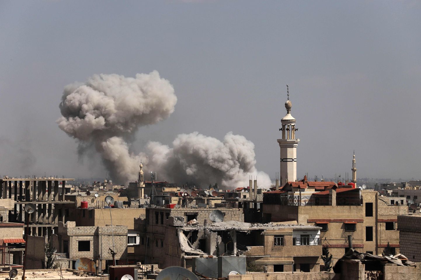 Pommirünnak Ida-Ghouta piirkonnas.
