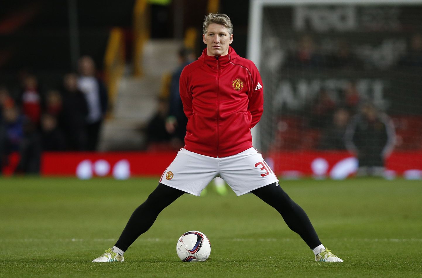 Bastian Schweinsteiger ei mahtunud Manchester Unitedis enam mängumeeste sekka.