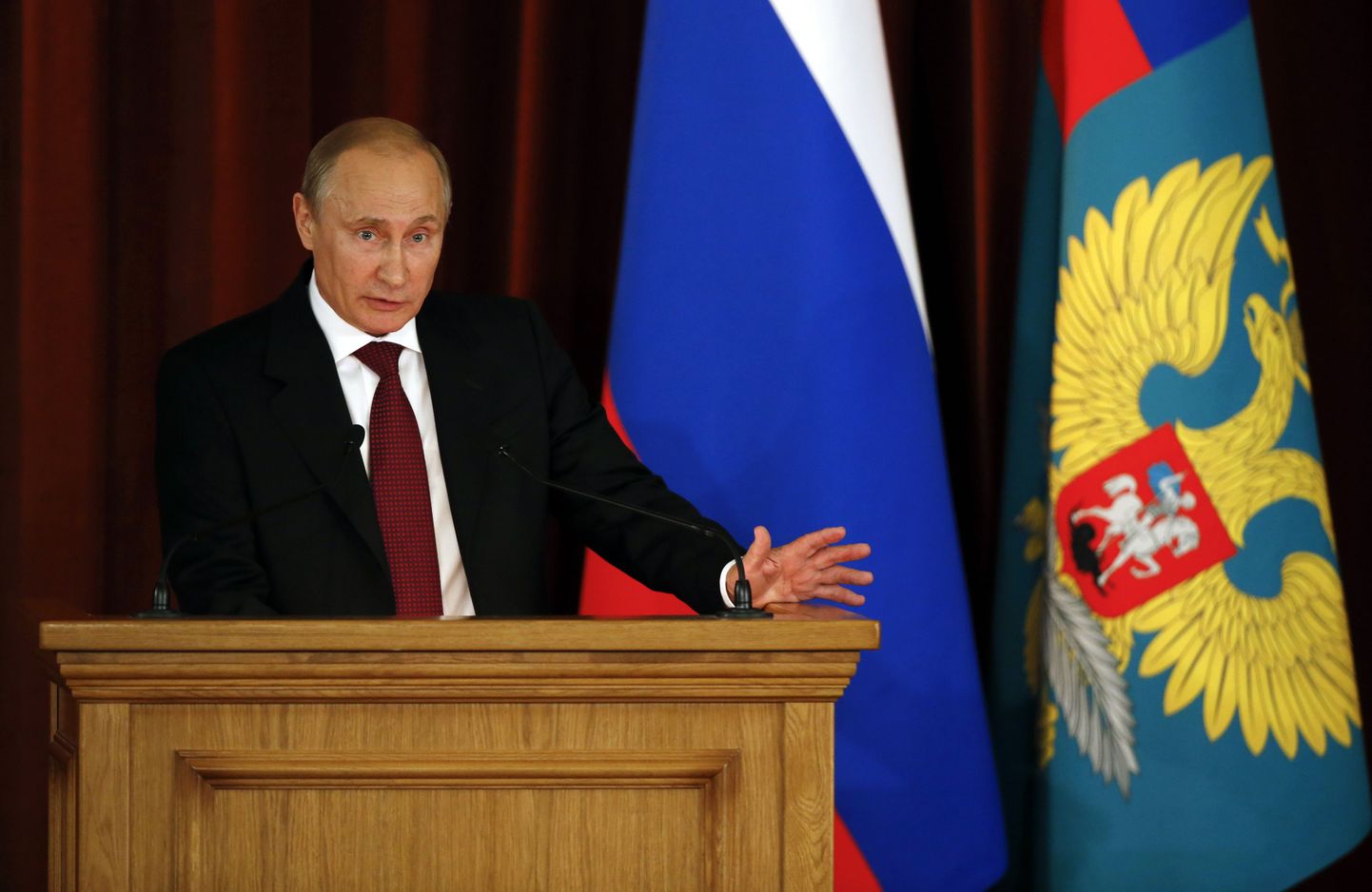 Venemaa president Vladimir Putin esines täna Moskvas diplomaatidele.