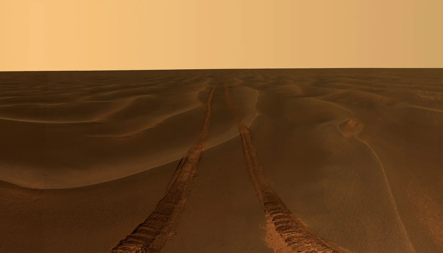 Opportunity jäljed Marsil