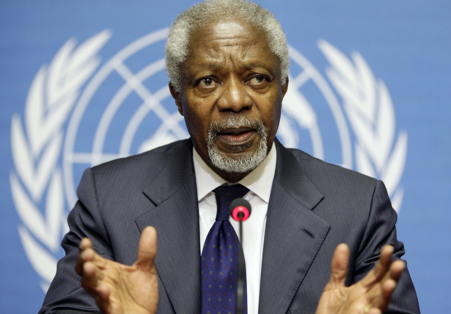 Kofi Annan 30. juunil Genfis.