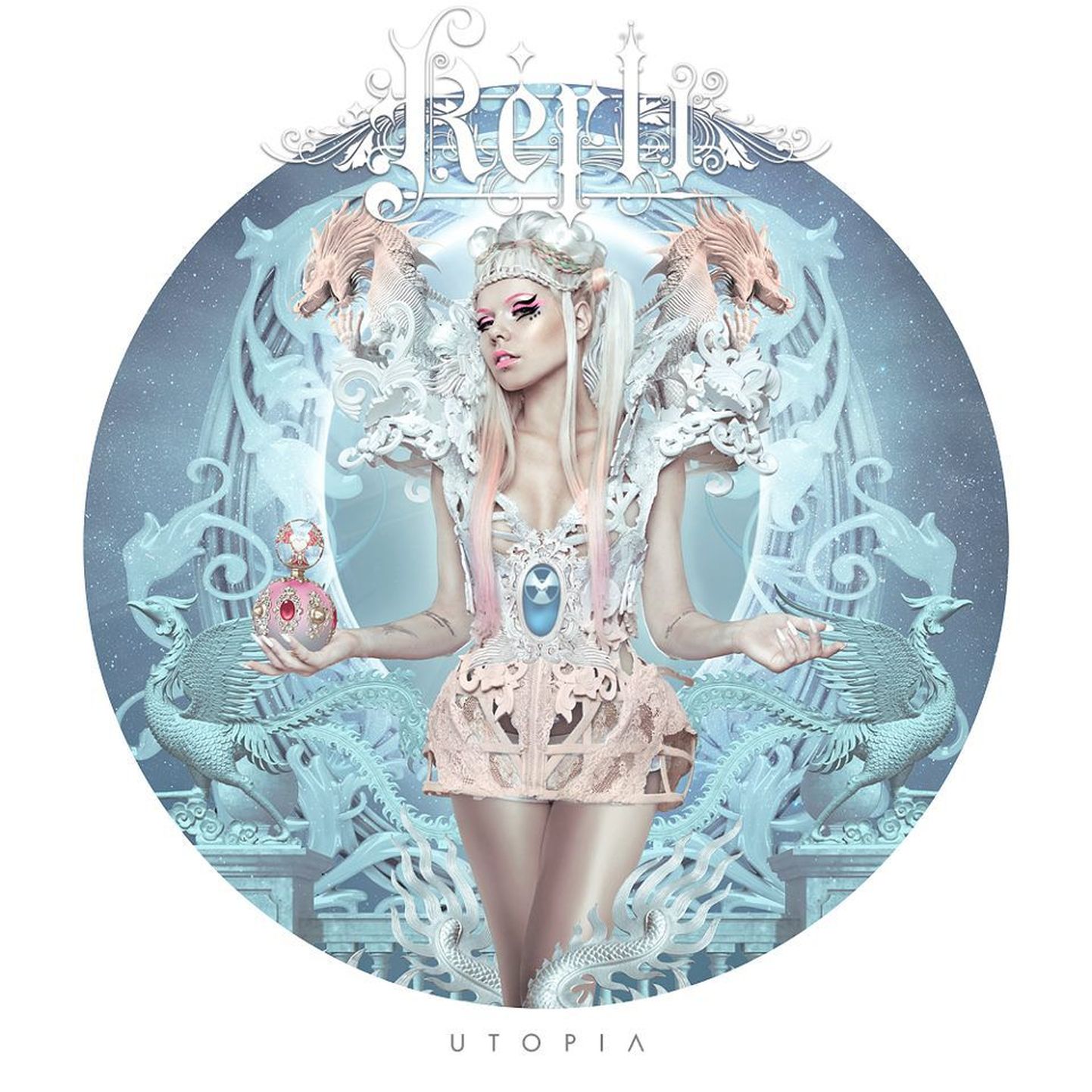 Kerli 19. märtsil ilmuva EP «Utopia» kaas näeb välja seesugune.