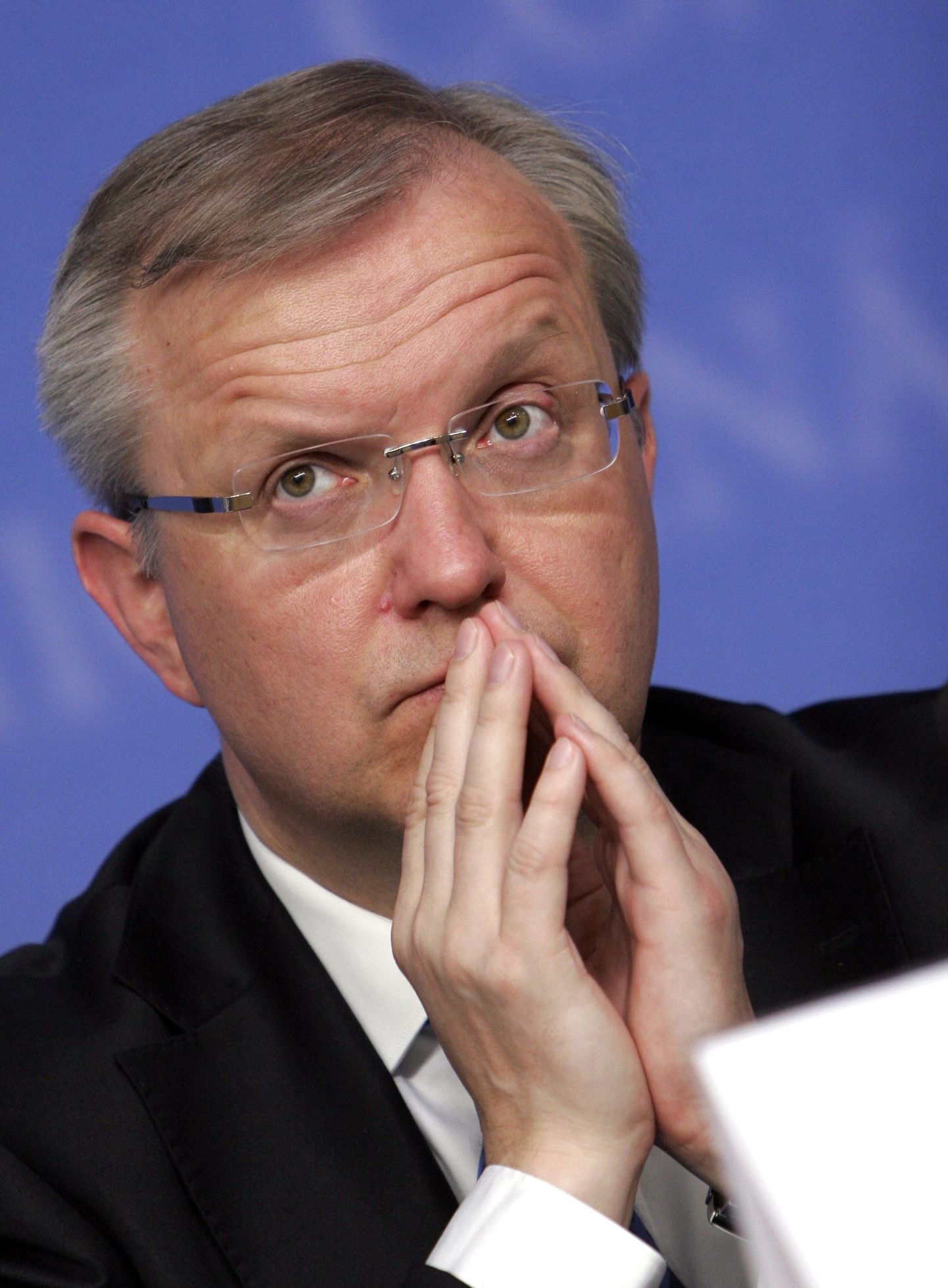 Европейский комиссар по финансам Олли Рен.
