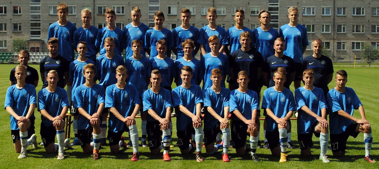 Юношеская сборная Эстонии U17.
