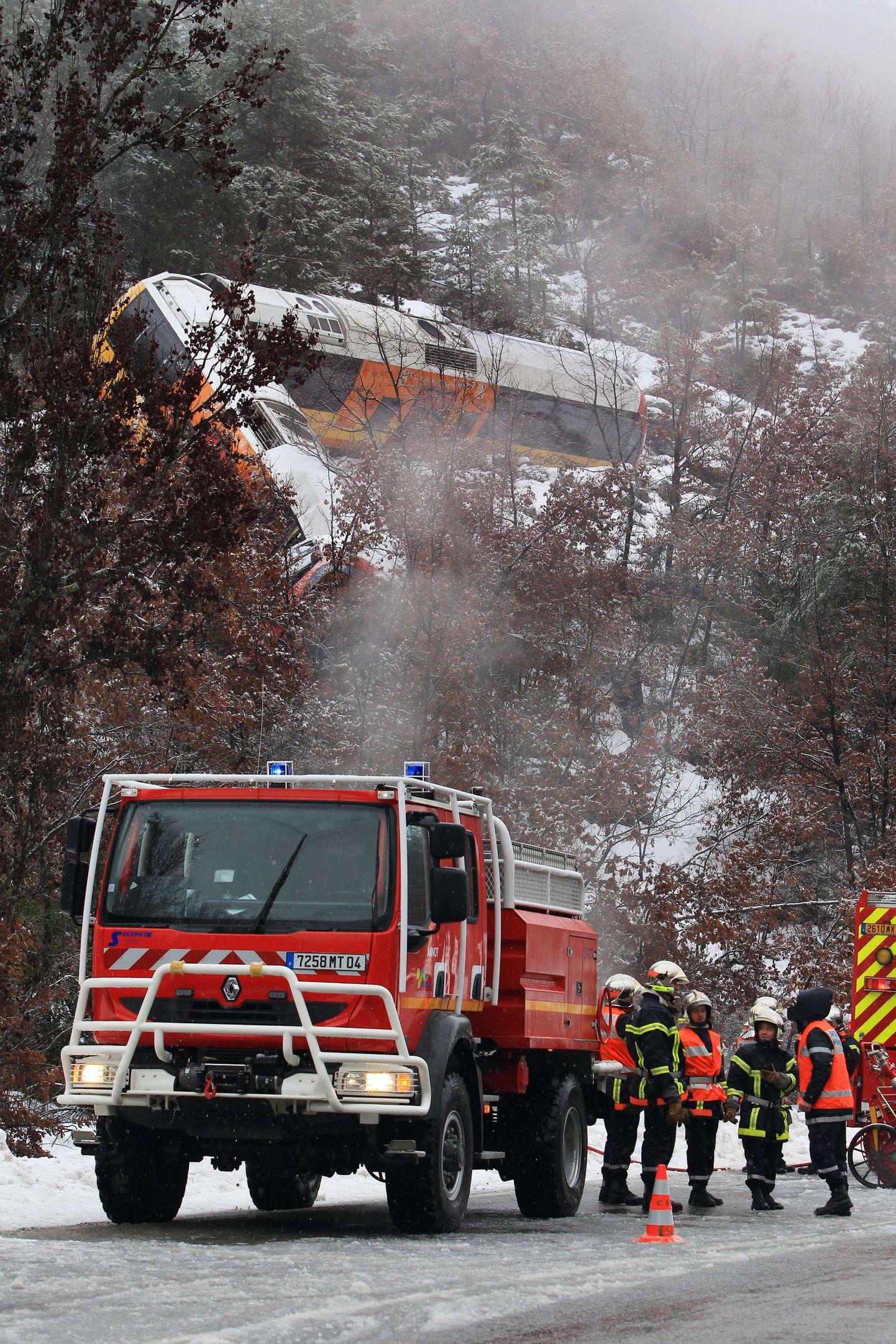 Rongiõnnetus Prantsuse Alpides.