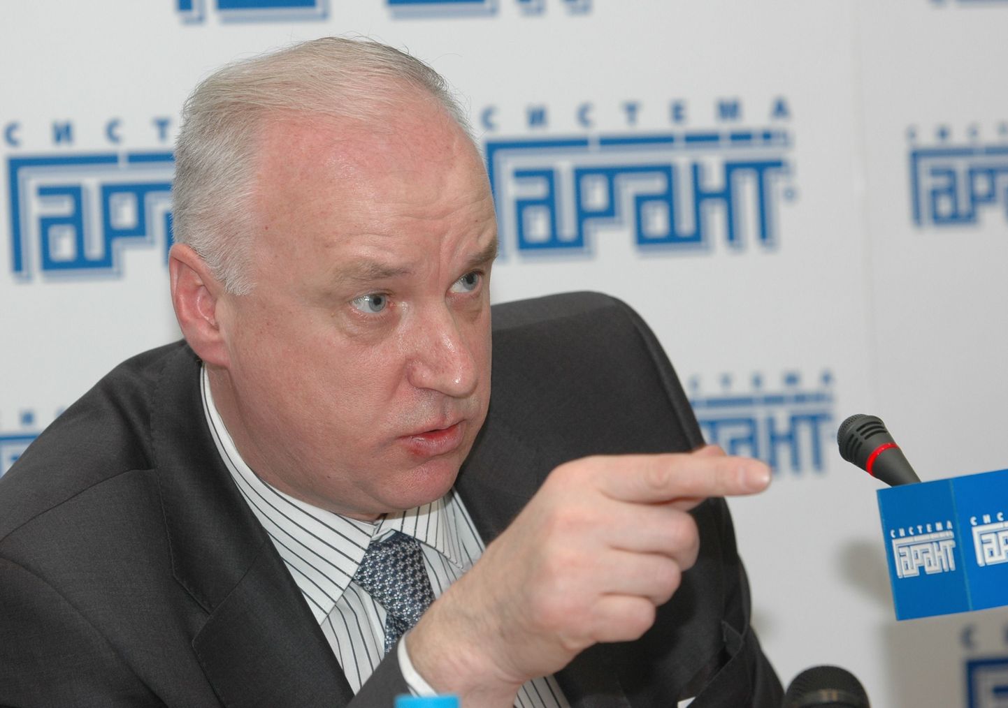 Vene Föderatsiooni peaprokuratuuri juurdluskomitee juht Aleksandr Bastrõkin.