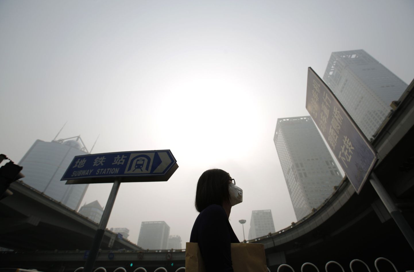 Õhusaaste on Pekingi üks suuremaid probleeme.