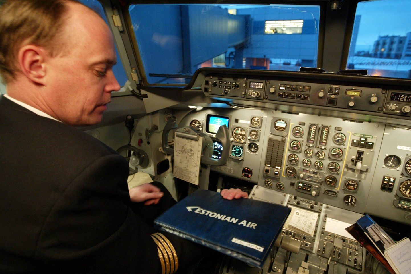 Piloot Maido Veebel töötas pikka aega Estonian Airis.