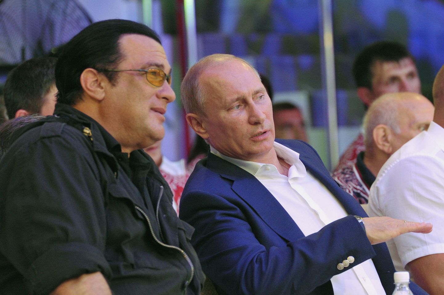 Стивен Сигал и Владимир Путин.