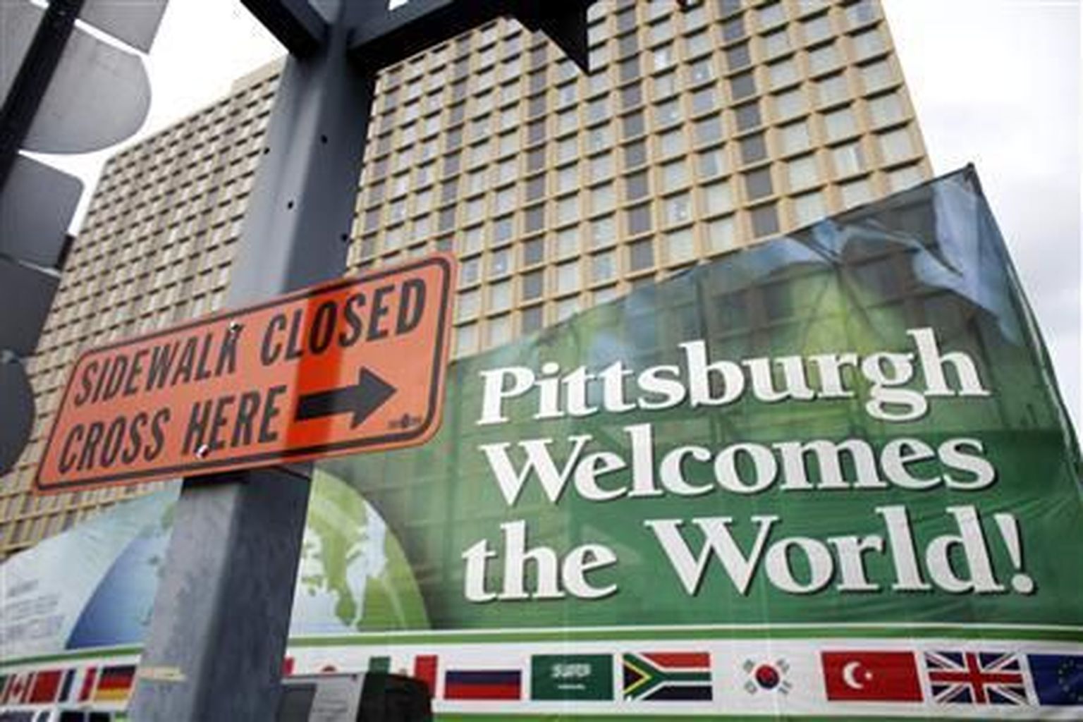 G20 kohtumispaik Pittsburgh.