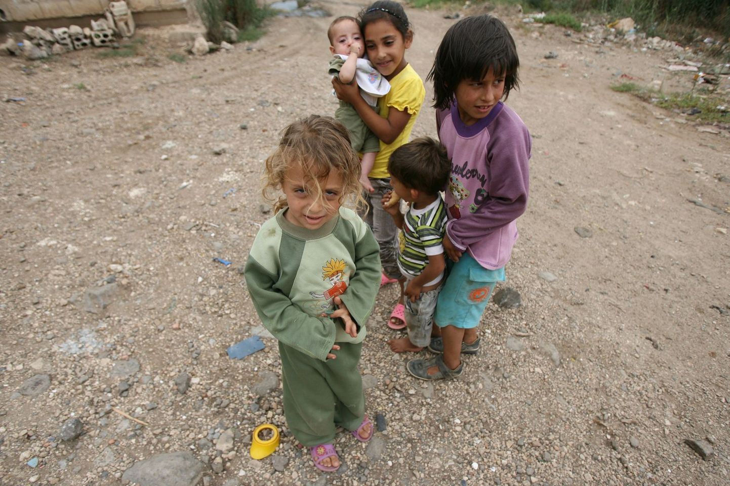 Süüria lapspõgenikud eelmisel kuul Põhja-Liibanonis al-Mouqaibleh'i külas.