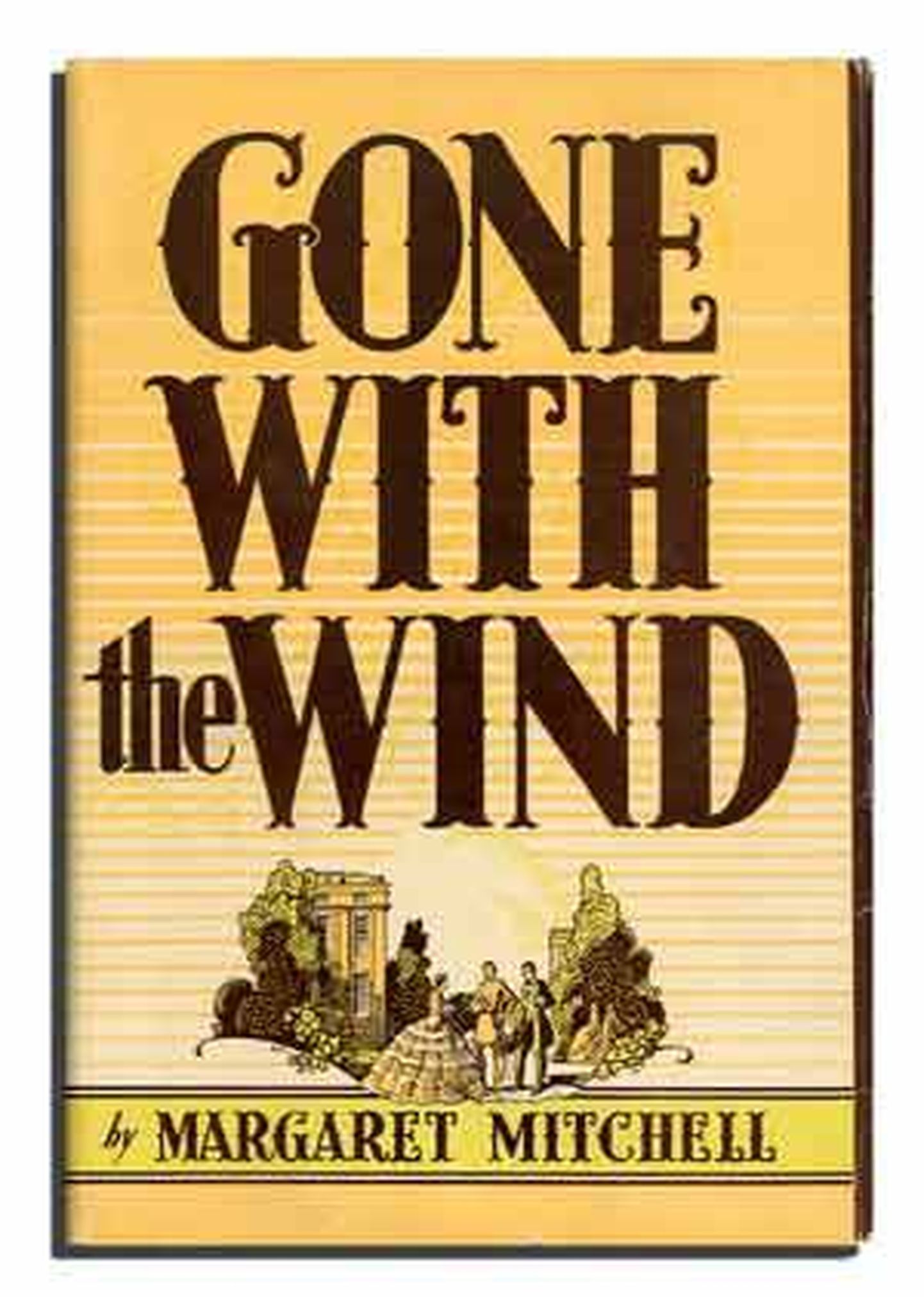 Margaret Mitchelli kuulsa romaani «Tuulest viidud» esmaväljaande esikaas