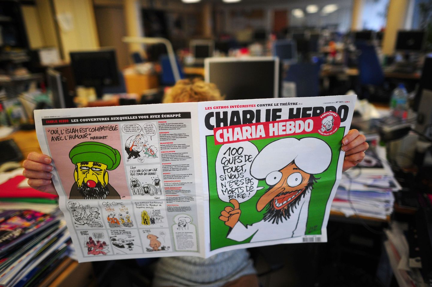 В Charlie Hebdo отказались от карикатур на пророка Мухаммеда.