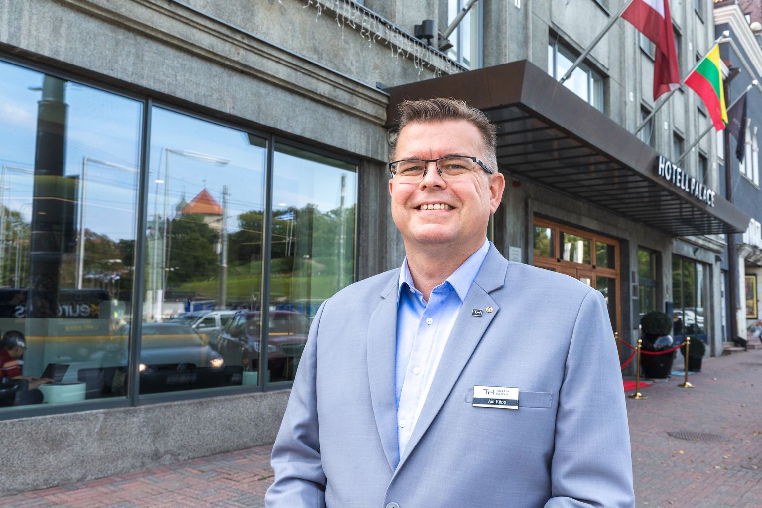 Tallinn, 23.08.2019. Hotell Palace'i, Berni ja Savoy juht Ain Käpp.