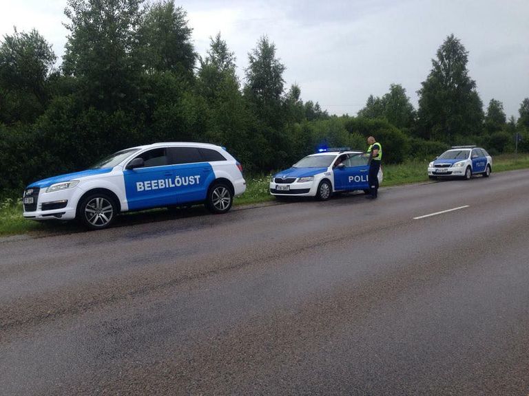В 2015 году машину Beebilõust полиция остановила за аналогичную полицейским автомобилям расцветку.
