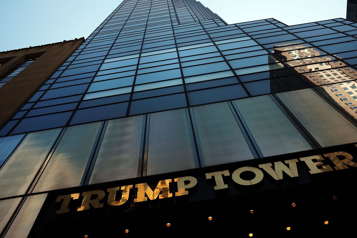 Здание Trump tower в Нью-Йорке.