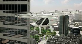 Pildid ja video: Dubai saab esimesed lendavad taksod juba sellel aastal