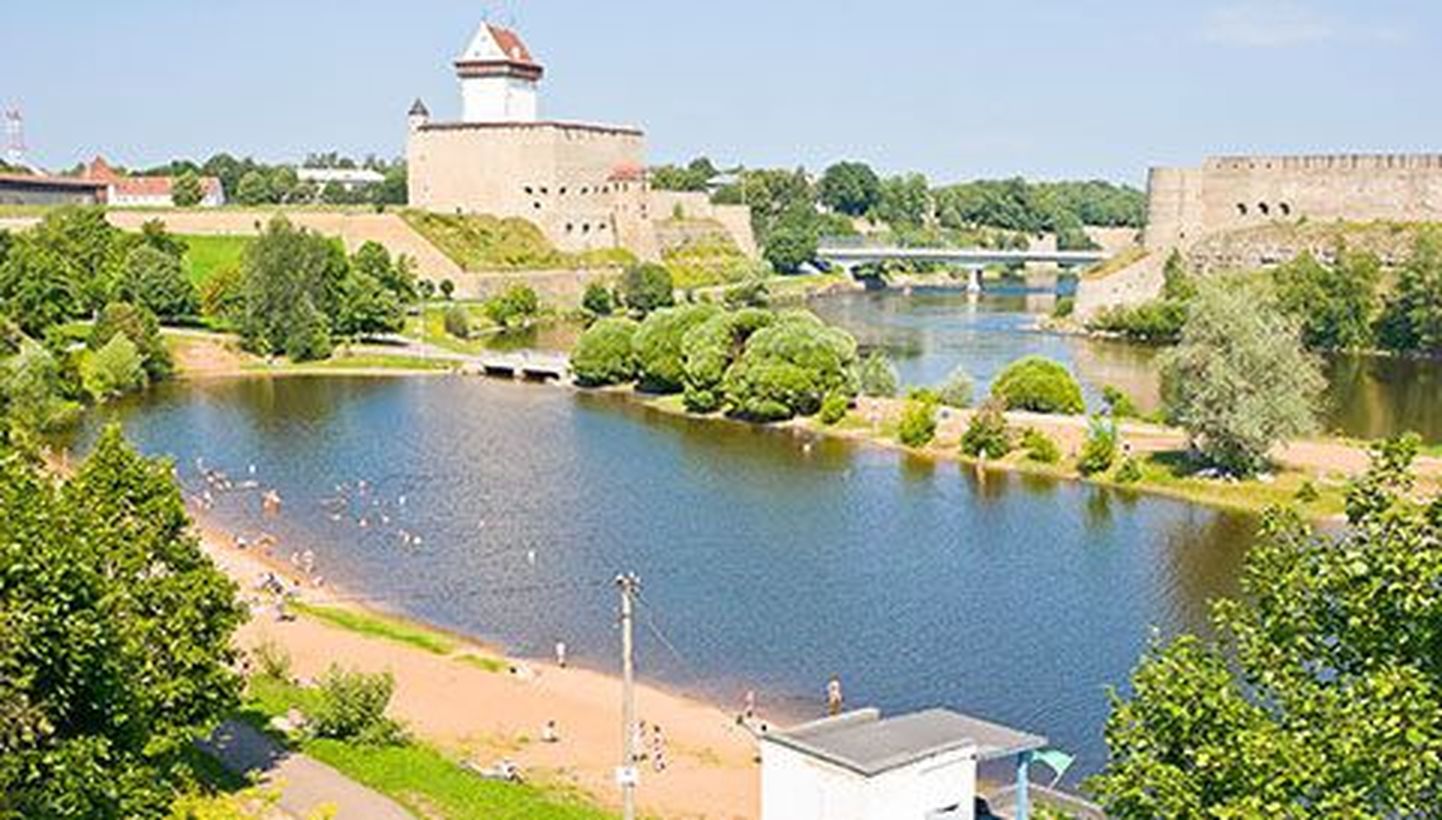 Joaorg - Narva jõe sopp, mida eraldab põhisängist väike maakitsus.
