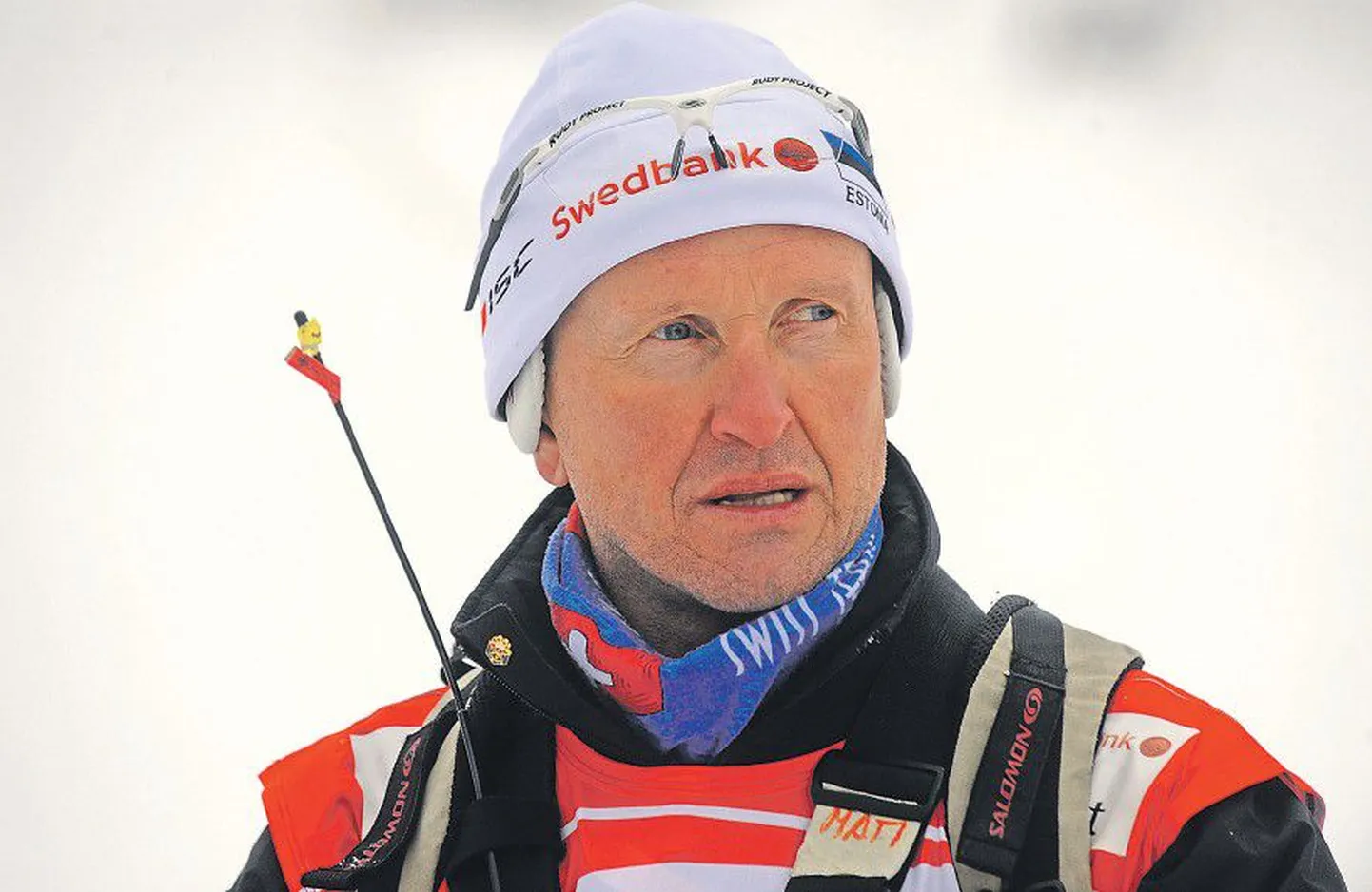 Главный тренер лыжной сборной Эстонии Мати Алавер.