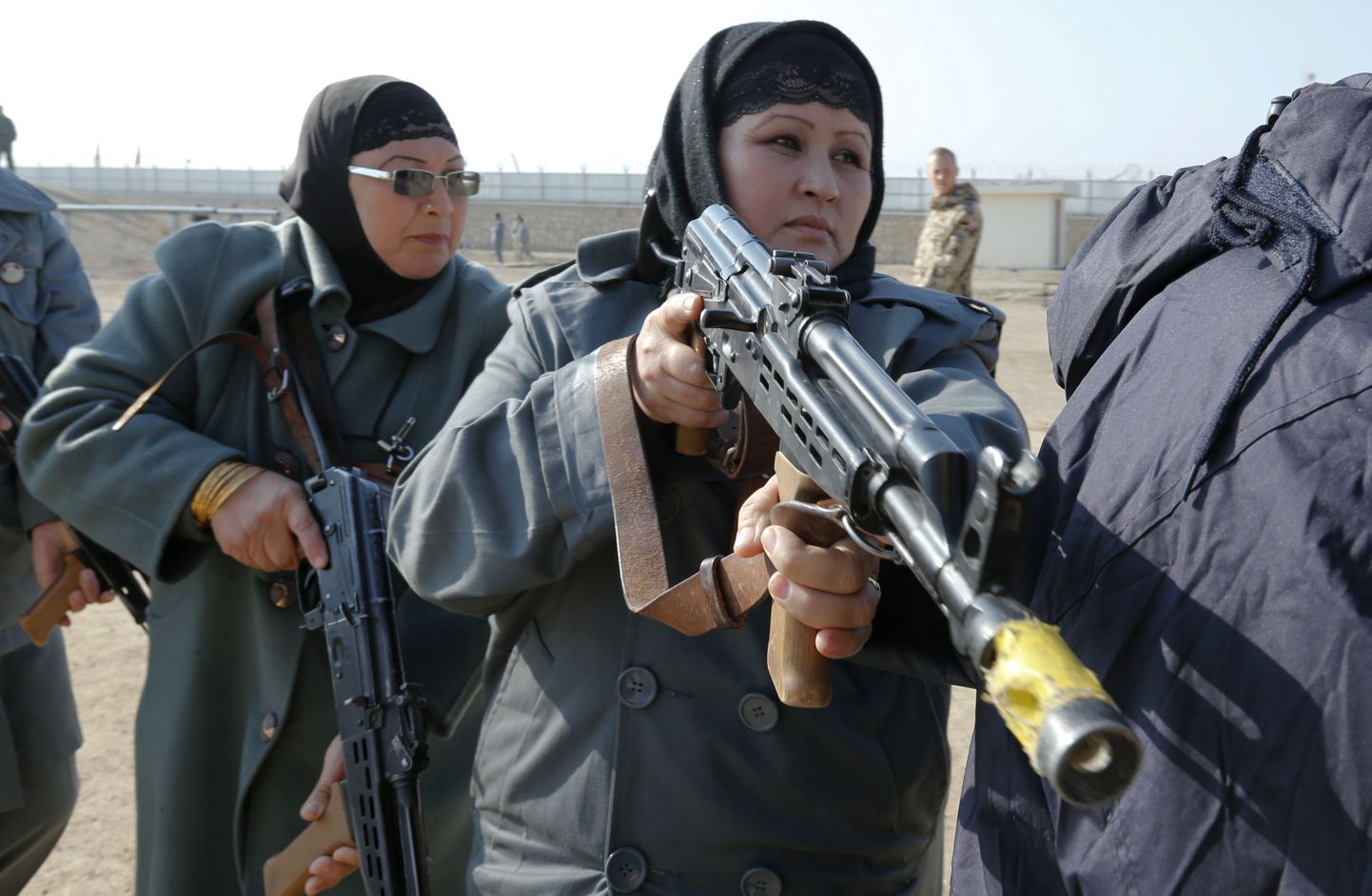 Afgaani naispolitseinikud.