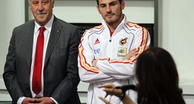 Iker Casillas ja Vicente Del Bosque on jälle sõbrad