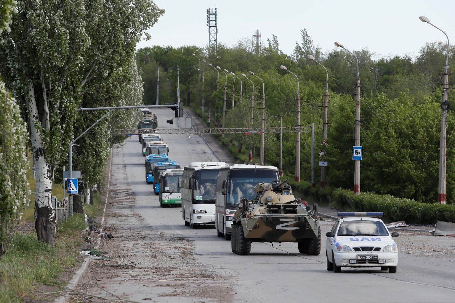 Война в Украине. Эвакуация с "Азовстали"