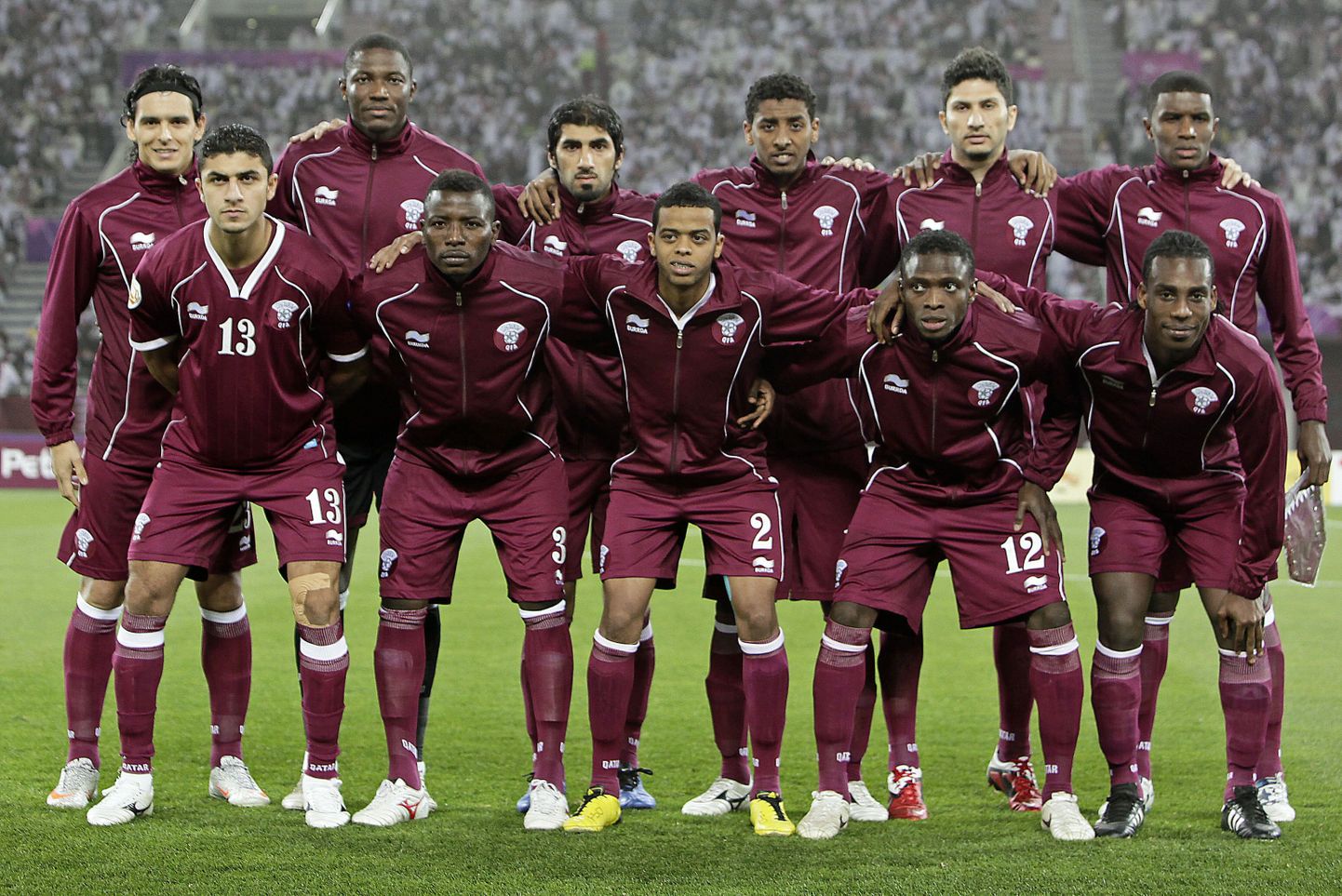 Katari jalgpallimeeskond.