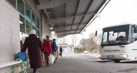 Bussijuht vihastas ilmselt purjus mehe peale