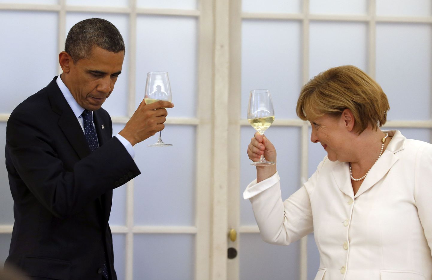 Saksa kantsler Angela Merkel ja USA president Barack Obama.