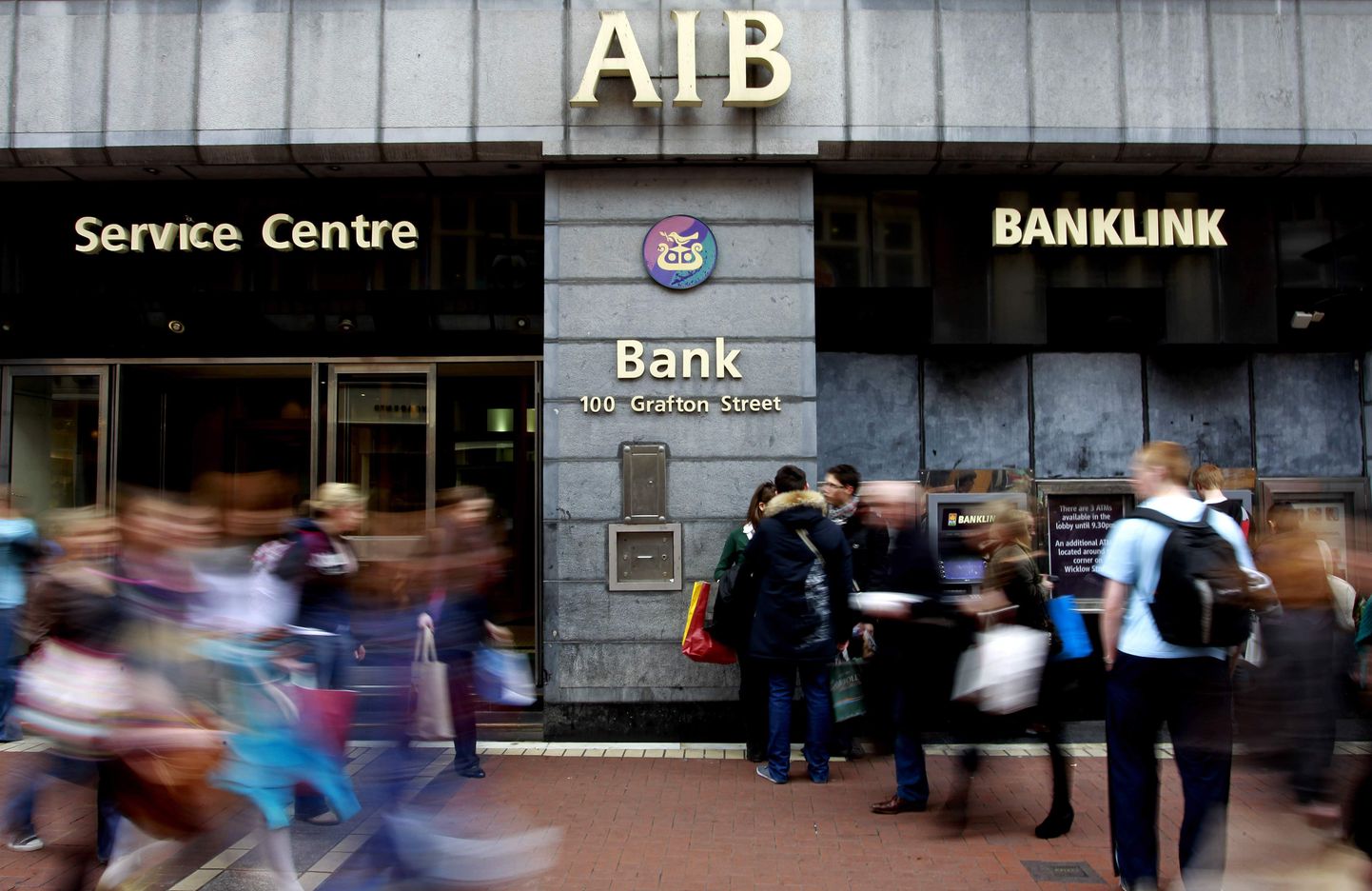 Allied Irish Banksi kontor.