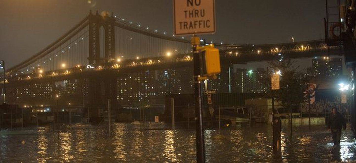 Üleujutus New Yorgis.