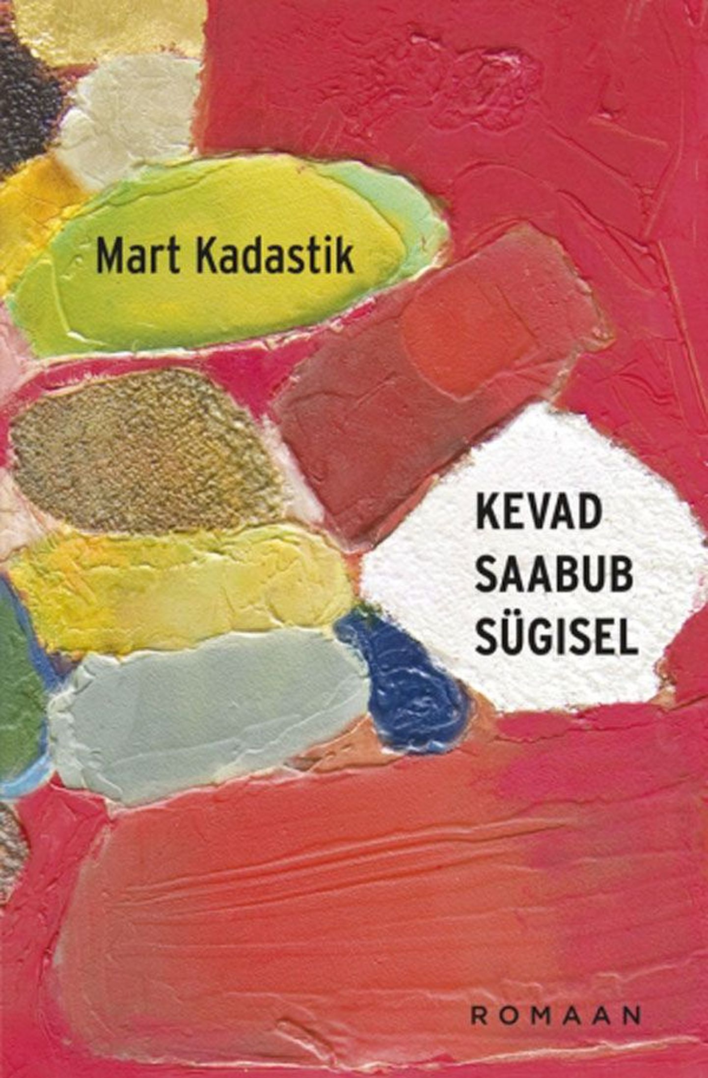 Mart Kadastik
«Kevad saabub sügisel»
Varrak, 2013
222 lk