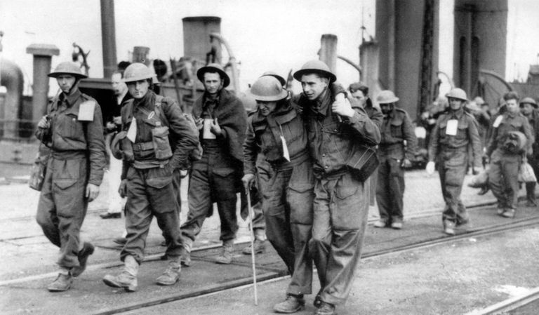 Prantsusmaalt Dunkerque'ist 1940. aasta mais evakueeritud Briti sõdurid