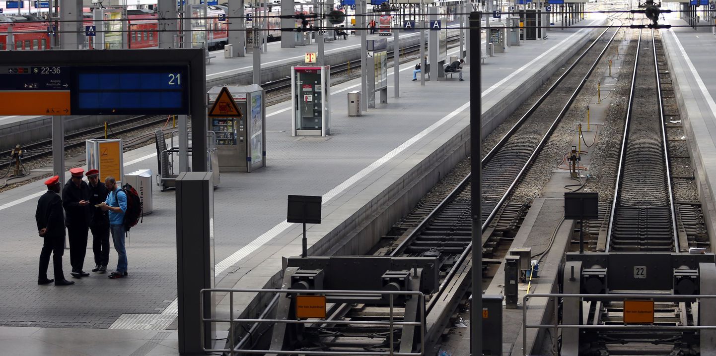 Saksa rongijuhid alustavad streiki.