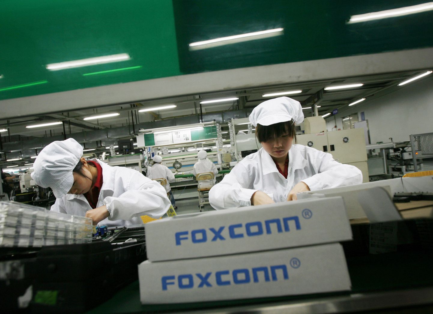 Foxconni tehas.